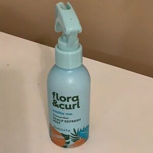Flora & Curl Soothe Me Coconut Mint Scalp Refresh Mist For Curly Hair. New